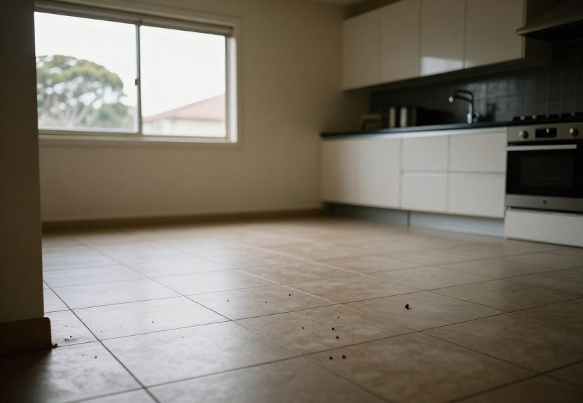 Cockroach-free kitchen in Padstow after treatment